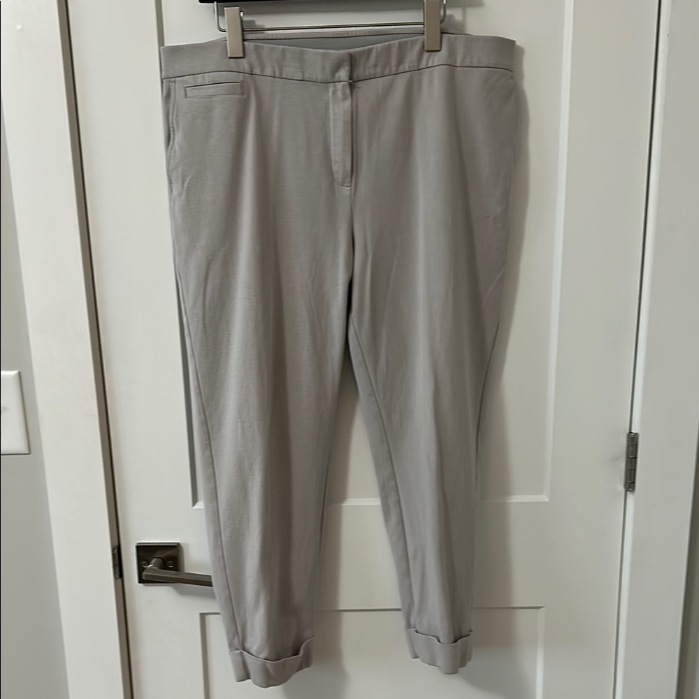 J. Jill Gray Ankle Cropped Pants